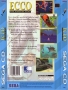 Sega  Sega CD  -  Ecco - The Tides of Time (U) (Back)
